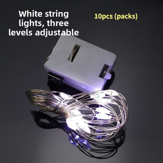 Colorful Fairy Lights Battery Operated (Includ), 3m 10ft 30 LED Mini String Lights for DIY Wedding Christmas Party Mason Jars