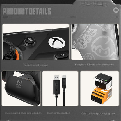 GameSir G7 Pro Zenless Zone Zero Wireless Xbox Game Controller – Charging Dock, TMR Joytick, Hall Effect Trigger, Gyroscope