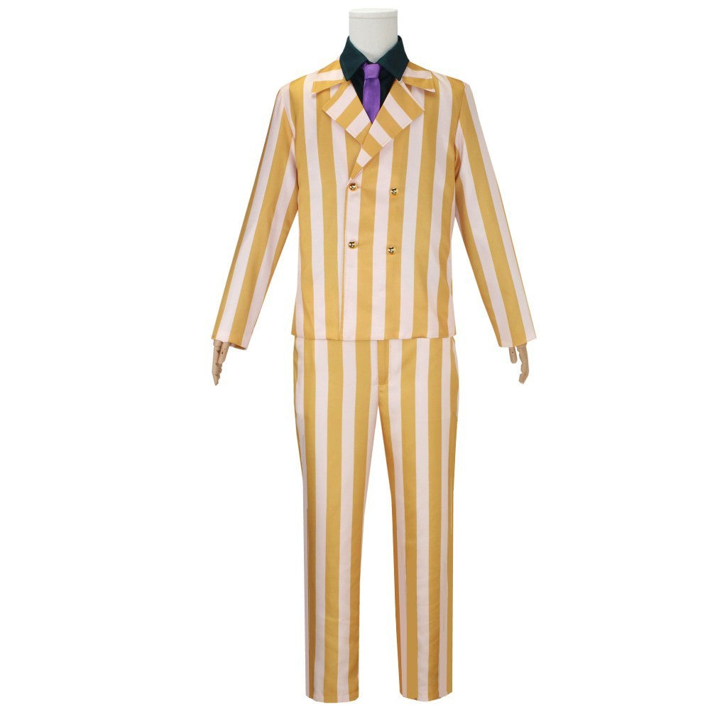 Anime Borsalino Cosplay Costume Admiral Kizaru Cloak And Uniform Suit Halloween Navy General Performance Costumes