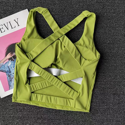 Seamless Sports Bra Seamless Sports Bra Sexy Yoga Fitness Top Sports Running Underwear Push-Up Bra Sportswear Bralette Female