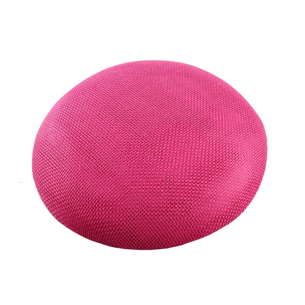 Chapéu de sol de aba grande com design de padrão de fio de cânhamo duplo, acessórios de pena, elegante chapéu de banquete, chapéu de praia para casamento ou férias, chapéu equestre