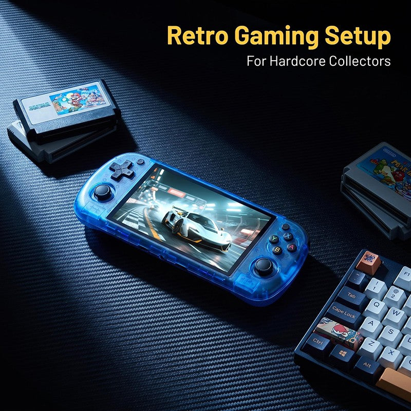 BOYHOM R50H Retro Handheld Game Console 5.1 Inch HD Screen RK3326 Chip 64GB/128GB Classic Portable Video