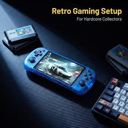 BOYHOM R50H Retro Handheld Game Console 5.1 Inch HD Screen RK3326 Chip 64GB/128GB Classic Portable Video