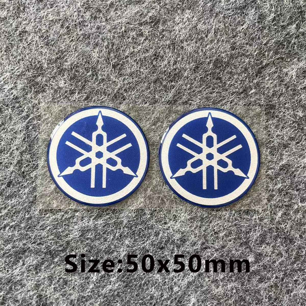 Para adesivo de motocicleta Yamaha 3D, decalque de logotipo de emblema