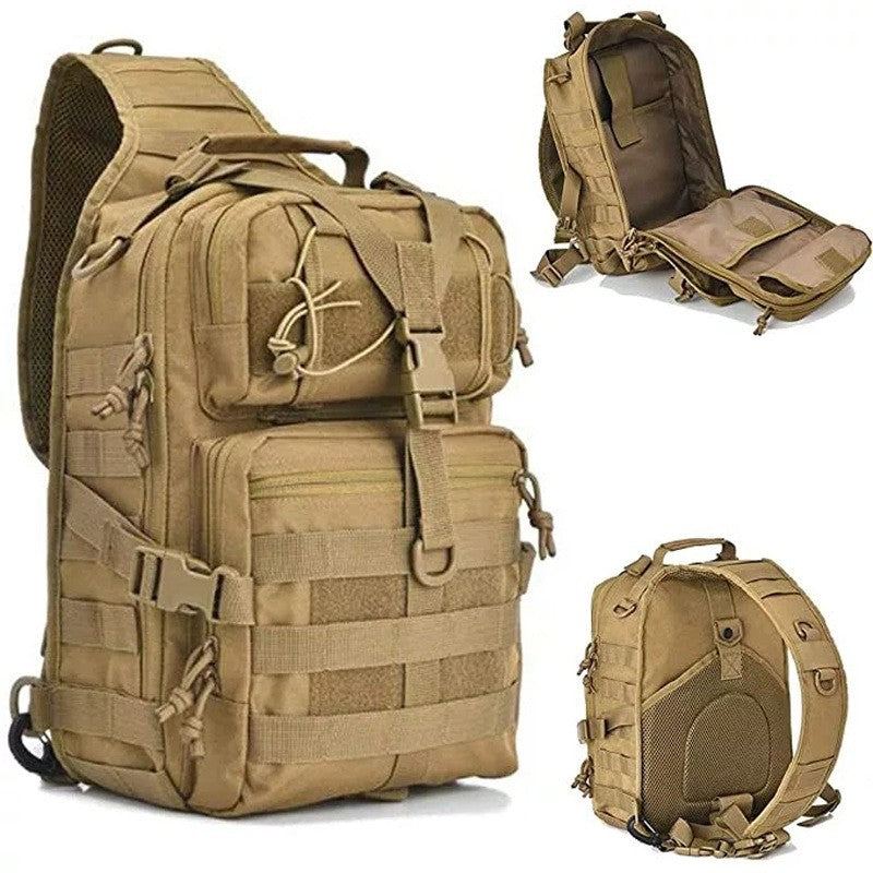 Travel Backpack Expandable Pack Crossbody Sling Bag Waterproof Rucksack Bag Outdoor Hiking Camping Pack Man Fitness Shoulder Bag