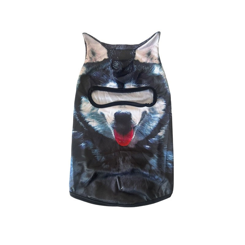 3D Cat Ski Balaclava Cute Animal Face Covering Full Face Hood Novelty Motorcycle Motocross Mask Windproof Warm Snowboard Hat