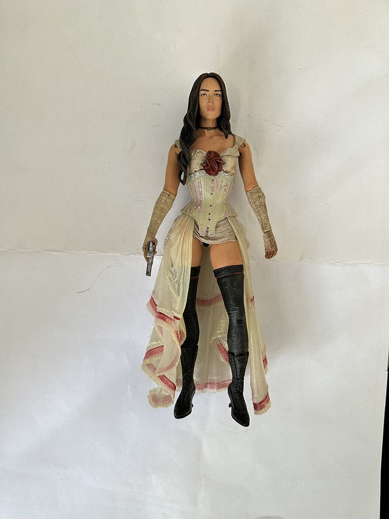 NECA Heróis do Oeste Megan Fox Leila Josh Brolin Jonah Hex QUENTIN Turnbull Boneco de Ação Fora de catálogo Colecionável Modelo Brinquedo Presente