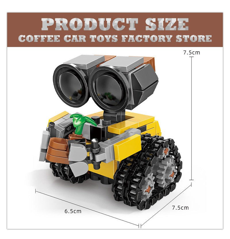 Sci-Fi Movie Robot Wall E MOC Building Blocks Dolls Space Mecha MOC Bricks Action Figure Toys Adult Children Birthday Gifts DIY