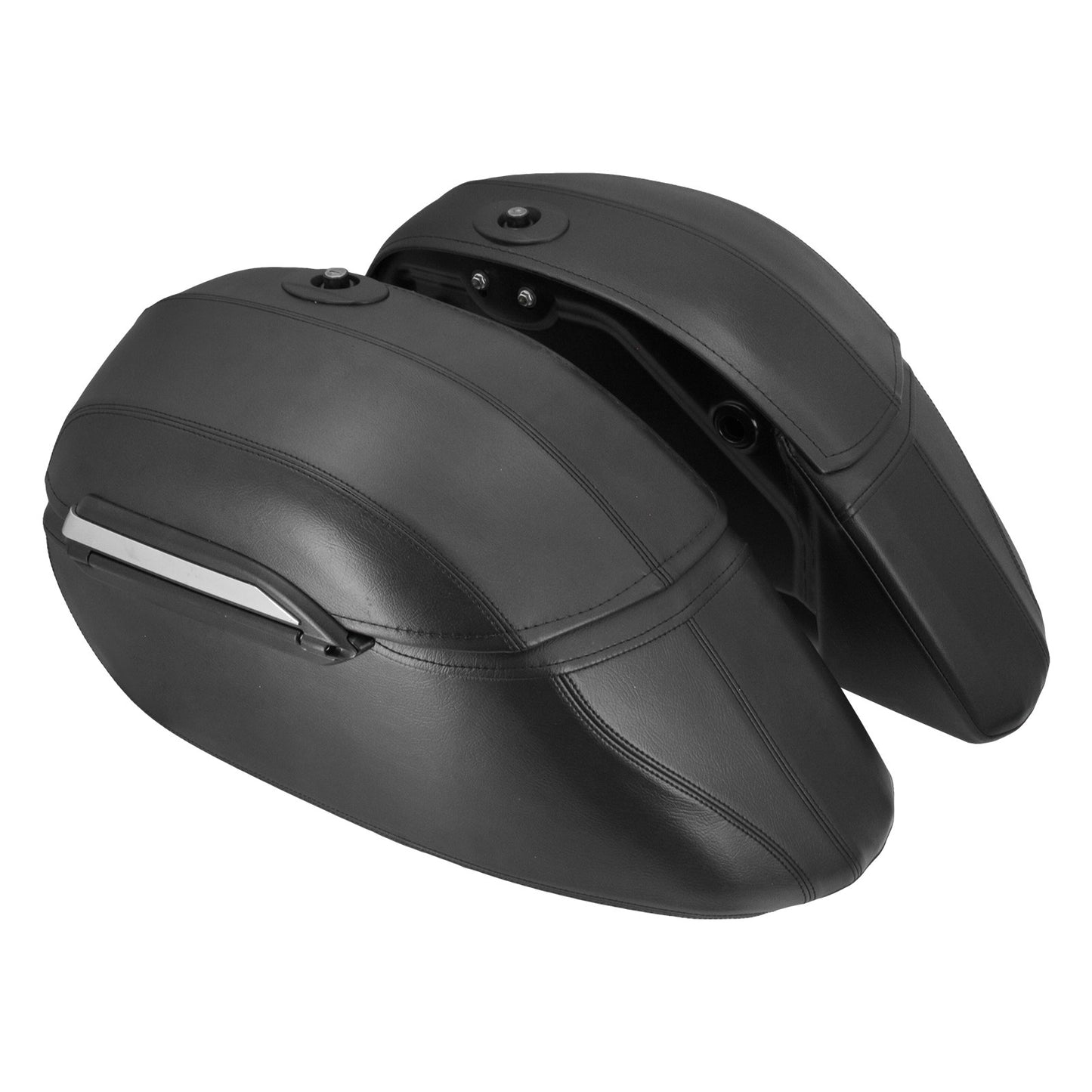 Malas Laterais Rígidas Universais para Motocicleta 42L Baús Clássicos Bagagem de Montagem para Harley para R1200GS R1250GS DS400 Shadow 400 750