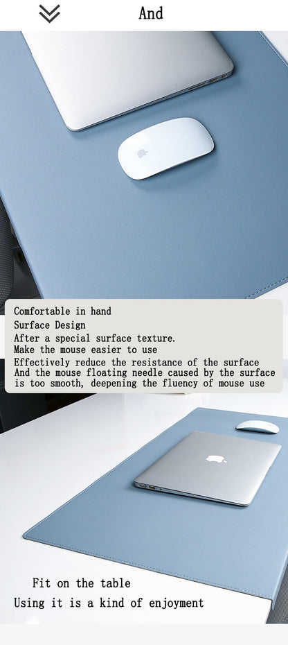 Folding Elbow Guard Wrist Guard PU Office Desk Mat Big Mouse Pad Laptop Computer Desk Pad Gaming Mousepad Table Mat Cushion