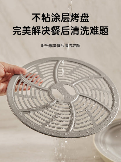 Air Fryer New Household Glass Visualization Multifunctional Large Capacity Electric Fryer Far Infrared Penetrating Heat