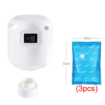 220V 55W Powerful Vacuum Pump Electric Air Pump Vacuum Sealed Compression Bag for Clothes Storage Bags Electric Sealer Machine