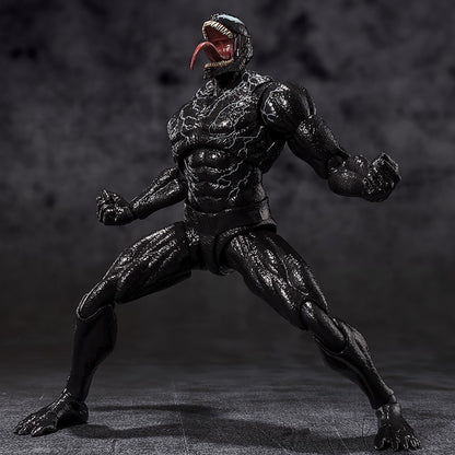 Original em Estoque Bandai Spirits S.H.Figuarts Venom:A Última Dança - Série de Coleção Venom Modelo de Personagem de Desenho Animado Kit de Garagem