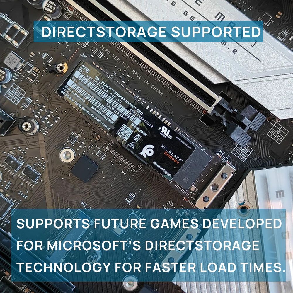 Western Digital SN850X 1TB 2TB 4TB WD_BLACK M.2 2280 NVMe PCIe Gen 4.0x4 SSD Unidades de Estado Sólido para Computador Gamer Laptop PS5