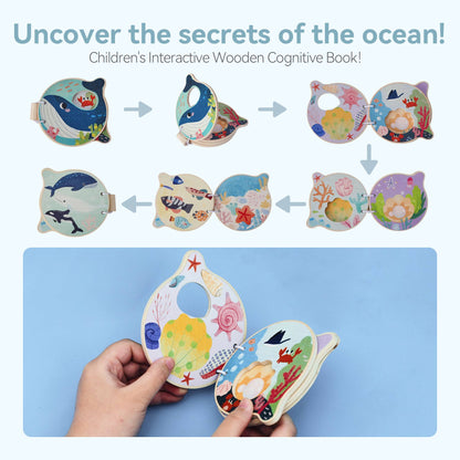 Baby Toys for 0 12 Months Cloth Book Early Educational Sensory Book Baby Soft Books Fluffy Cartoon Elephant Books With Mirror