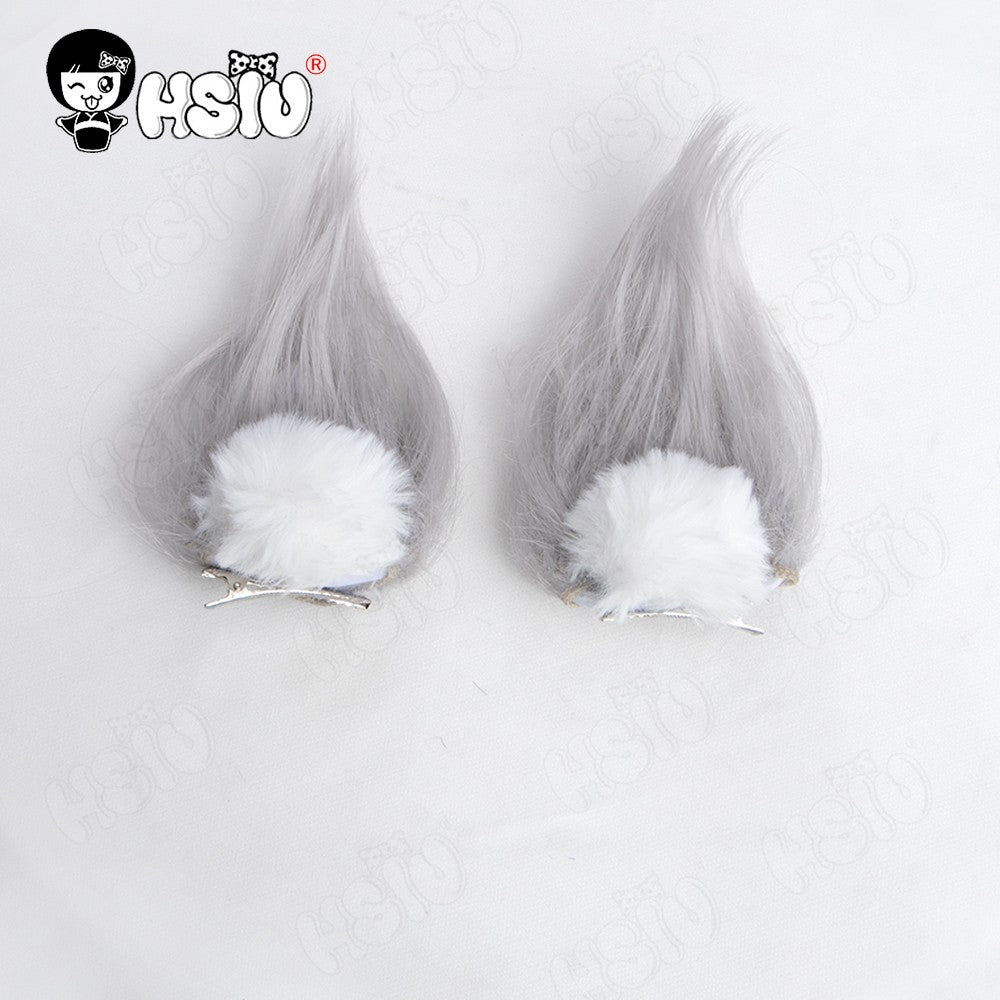 Sunaokami Shiroko Cosplay Peruca Fibra sintética de vestuário Peruca de cosplay de Blue Archive?HSIU ?Peruca longa prata acinzentada+Touca de peruca