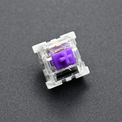 Switch Outemu Teclado Mecânico 3 Pinos Clicky Linear Tátil Silencioso RGB LED SMD Compatível com MX Switch para Jogos