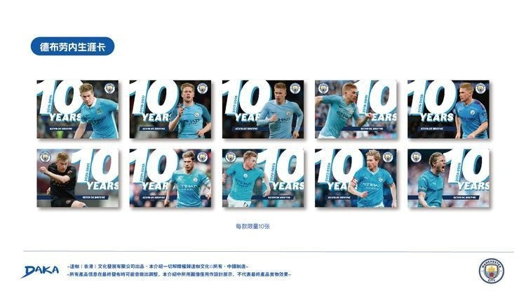 Cartas Colecionáveis Daka 2024-2025 Melhores Jogadores Manchester City Juventus AC Milan Internazionale Milano Estrela do Futebol Caixa de Presente Oficial