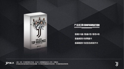 Cartas Colecionáveis Daka 2024-2025 Melhores Jogadores Manchester City Juventus AC Milan Internazionale Milano Estrela do Futebol Caixa de Presente Oficial