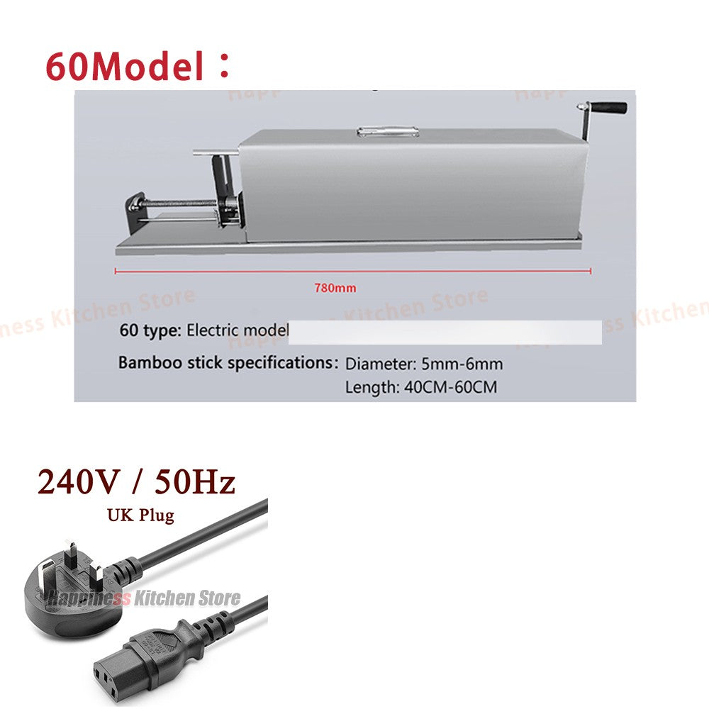 Commercial Spiral Potato Making Machine Potato Twister Automatic Stretch Potato Stick Maker Stainless Steel Food Processor