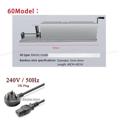Commercial Spiral Potato Making Machine Potato Twister Automatic Stretch Potato Stick Maker Stainless Steel Food Processor