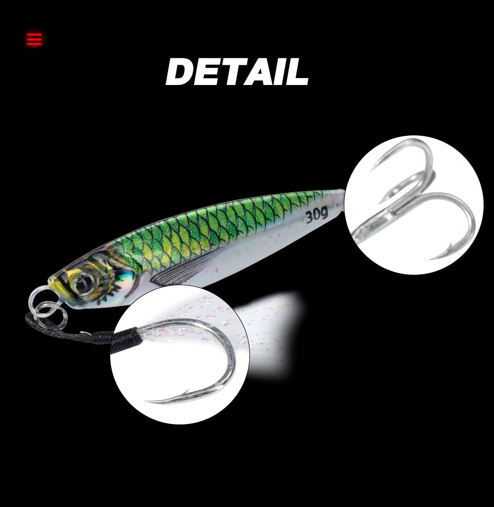 Hunthouse Metal Jig Isca de Pesca Afundando Jigging Lento 7g-80g Arremesso Isca Dura Água Salgada Artificial Lúcio Robalo Ferramenta de Pesca