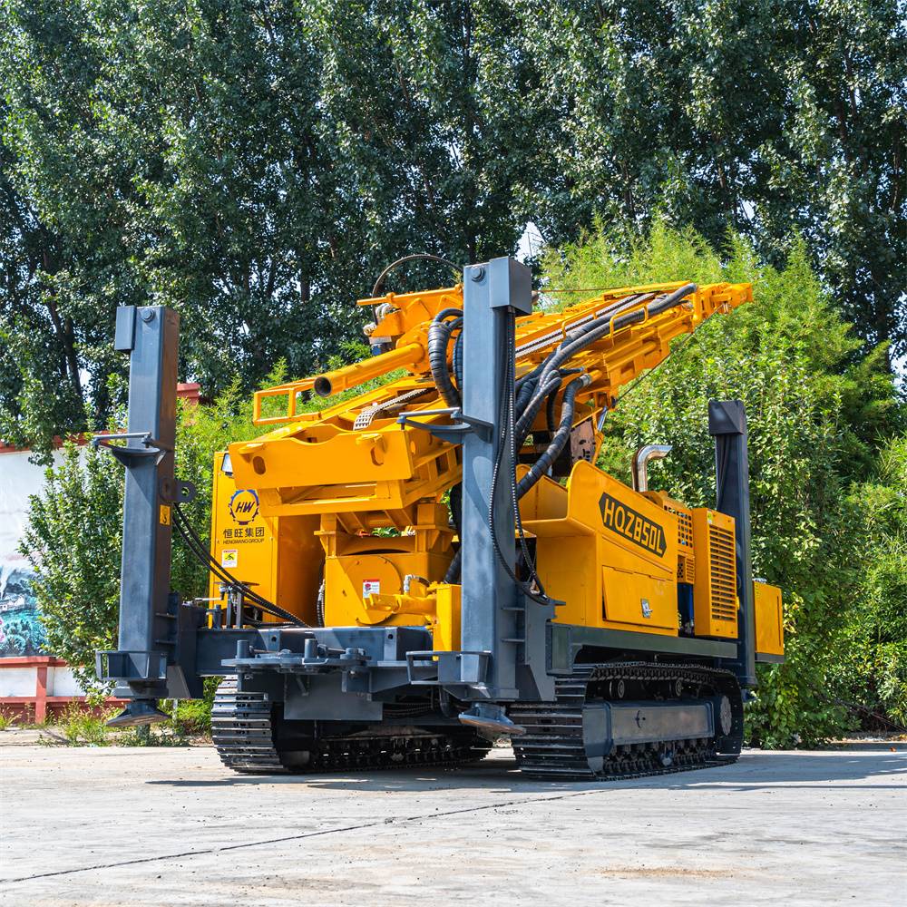 Rotary Blasthole Drill Rig Truck Mounted 200m 300m 500m 600m 800m Deep Borehole Machine Air Water Circulation