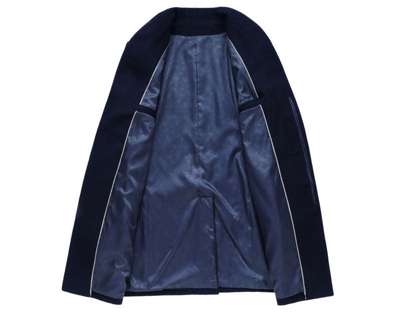 Oversized Men's Wool Overcoat 5XL High Quality Business Casual Winter Jacket Coat Men Clothing Woolen Coats A2F6009