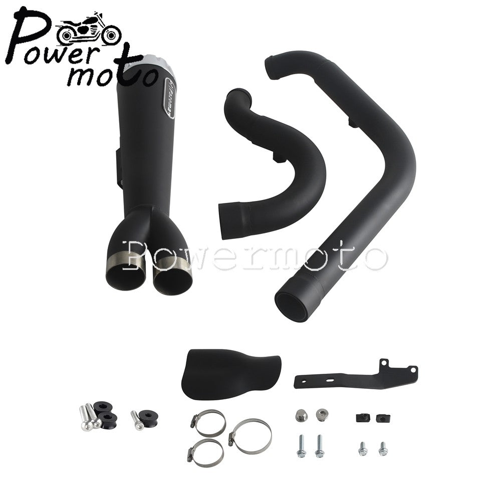 Motorbike Exhaust Pipes Exhaust Baffle Muffler For Harley M8 Softail Low Rider S T Fat Street Bob Standard Slim Deluxe 2018-2025