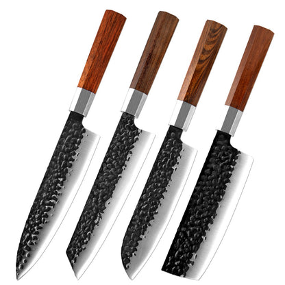 XITUO 1-4 Pieces Knife Set, Professional High Carbon Steel Kitchen Knives, Ultra Sharp Japanese Chef Knife Set Octagonal Handle