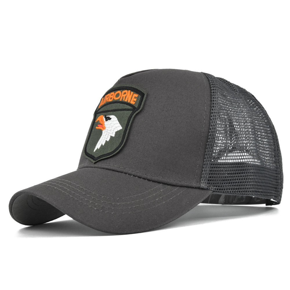 Bonés de Beisebol Bordados Masculinos Chapéus Snapback de Águia Para Mulheres Moda EUA Hip Hop Bones Boné Trucker de Malha Respirável Streetwear