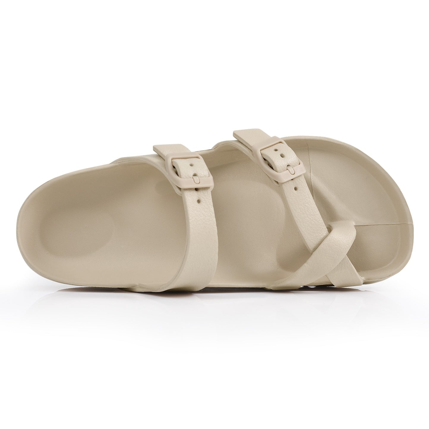 Shevalues Comfy Casual Women Slippers With Adjustable Buckle Soft Outdoor Beach Sandals Fashion Shoes Platform Women Sandals