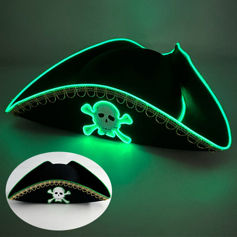 Chapéu de Cowboy LED Sem Fio, Chapéu de Cowboy Luminoso, Chapéu de Cowgirl Rosa para Discoteca, Noivas, Acessórios para Shows, Boates e Festas a Fantasia