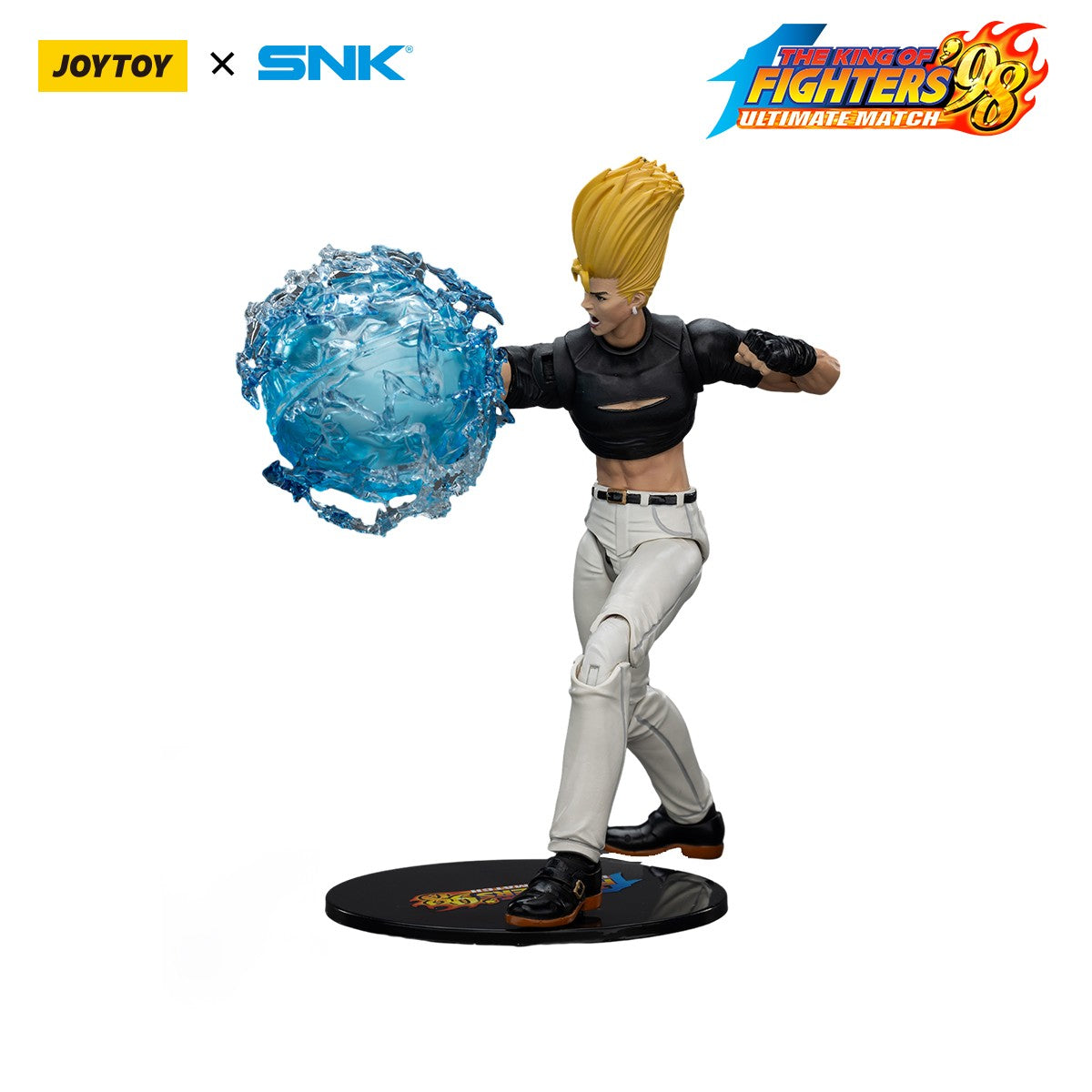 JOYTOY SNK Boneco de Ação 1/18 KOF 98UM Time de Heróis Kyo Kusanagi Goro Daimon Benimaru Nikaido Figuras Brinquedos Modelo