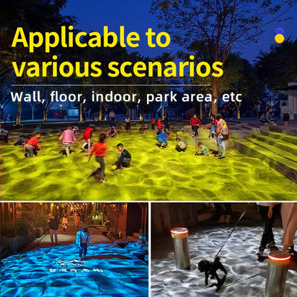 Waterproof Outdoor Water Wave Oecen Wave Light Water Wave Effect Projector with gobo projector