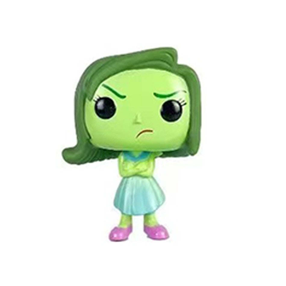Anime Divertidamente 2 Alegria Ansiedade Raiva Tristeza Nojinho Medo Boneco POP Brinquedos de Ação Filme de Desenho Animado Bonecos de PVC