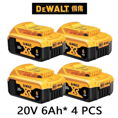 DEWALT Bateria 20V 6AH recarregável de íon de lítio carregador DCB118 Parafusadeira Furadeira Elétrica sem escovas DCD805 ferramenta elétrica