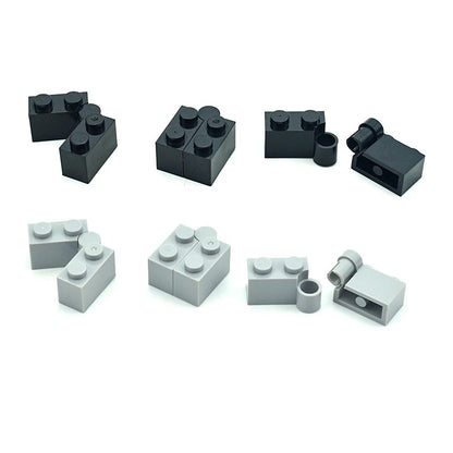 Compatible 21712 44728 3956 99207 36841 36840 99781 99780 Changeover Building Blocks Wall Panel Bracket Corner Connectors Toys