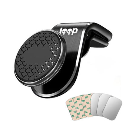 Magnetic Car Phone Holder Air Vent Clip Mount For Jeep Renegade Compass Grand Cherokee Wrangler jk Gladiator Car Accessories