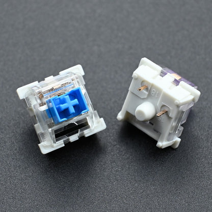 Switch Outemu Teclado Mecânico 3 Pinos Clicky Linear Tátil Silencioso RGB LED SMD Compatível com MX Switch para Jogos