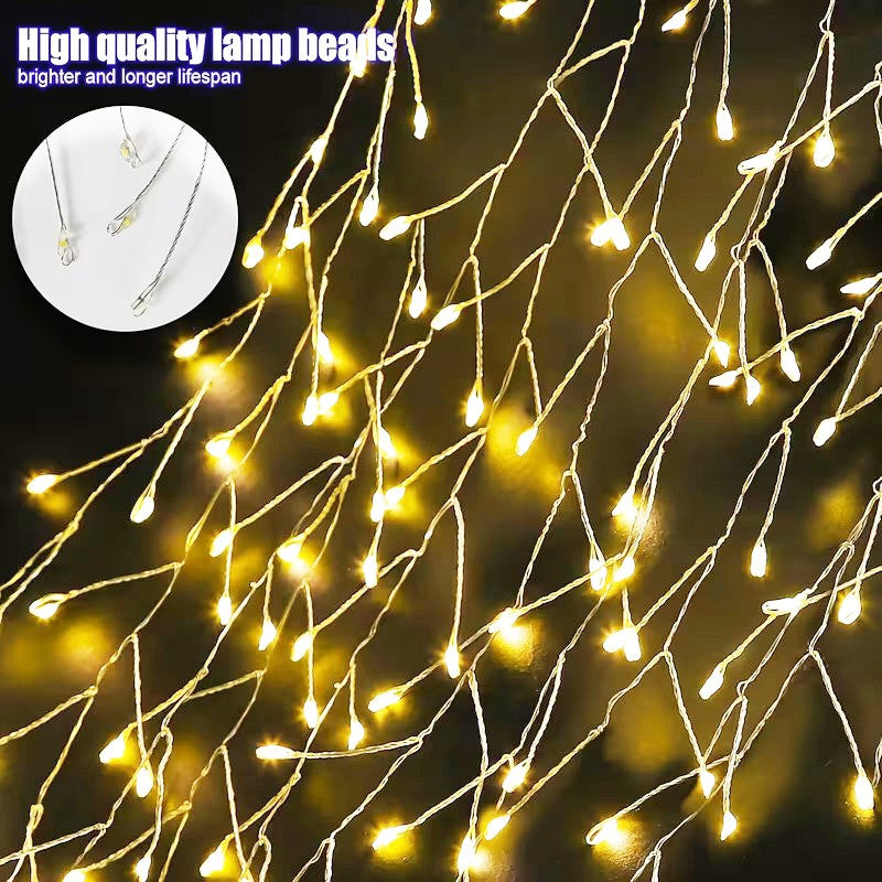Firework LED Solar Garden Lights Waterproof Outdoor Courtyard Christmas Decor Fairy Lights for Patio Pathway Street Porch