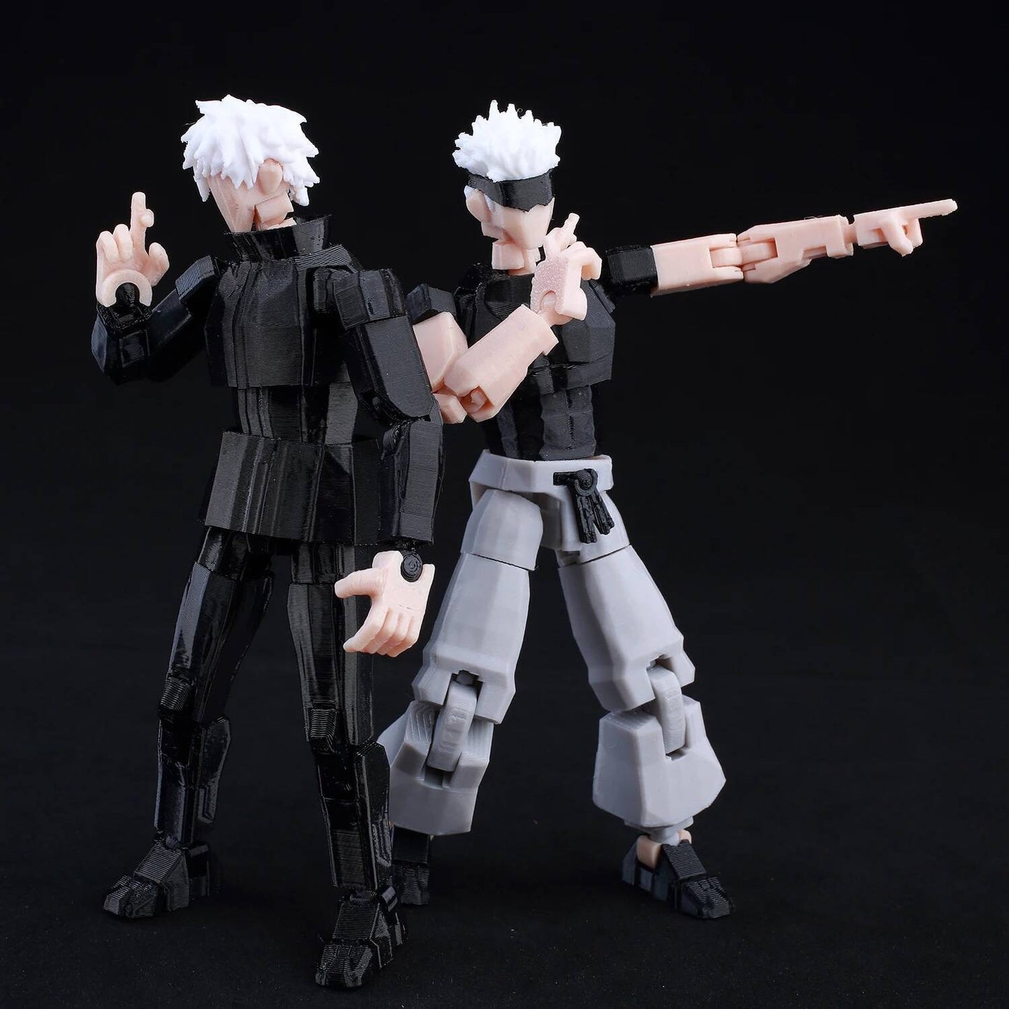 9L3D Anime Impresso Jujutsu Kaisen Sukuna Yuji Yuta Satoru Gojo Bonecos Sorte Dummy 13 Articulados para Modelagem Brinquedos Manequins