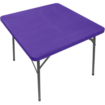 Square Fitted Table Cover Elastic Tablecloth Dining Kitchen Home PartyStretch Spandex Table Top Topper Slipcover