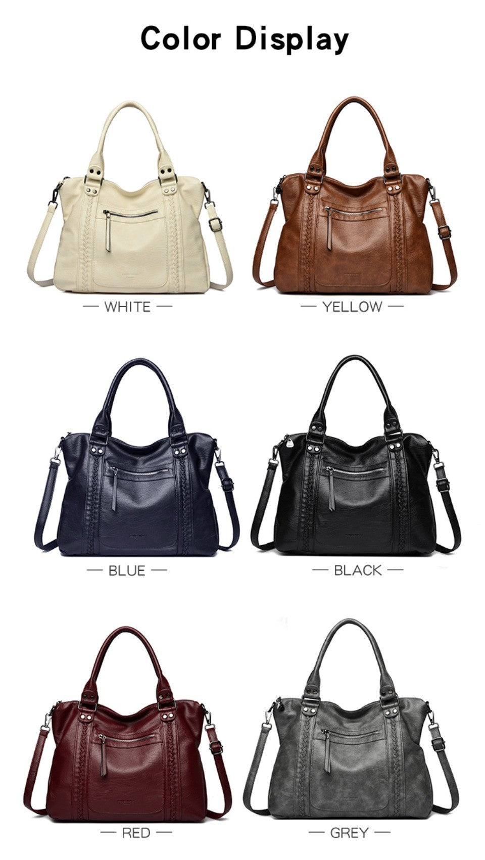 Genuine Brand Soft Leather Shoulder Crossbody Bags for Women Hot Luxury Handbag Women Bags Designer Casual Tote Messenger Bag