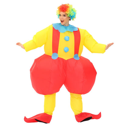 Hot Adult Blue Purple Ballet Dress Inflatable Costume Suit Anime Carnival Purim Halloween Party Cosplay Costume for Man Woman