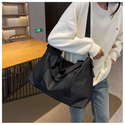 Travel bag Men's and women's tote bag Large capacity travel duffel Yoga exercise  Oxford cloth waterproof fitness bag