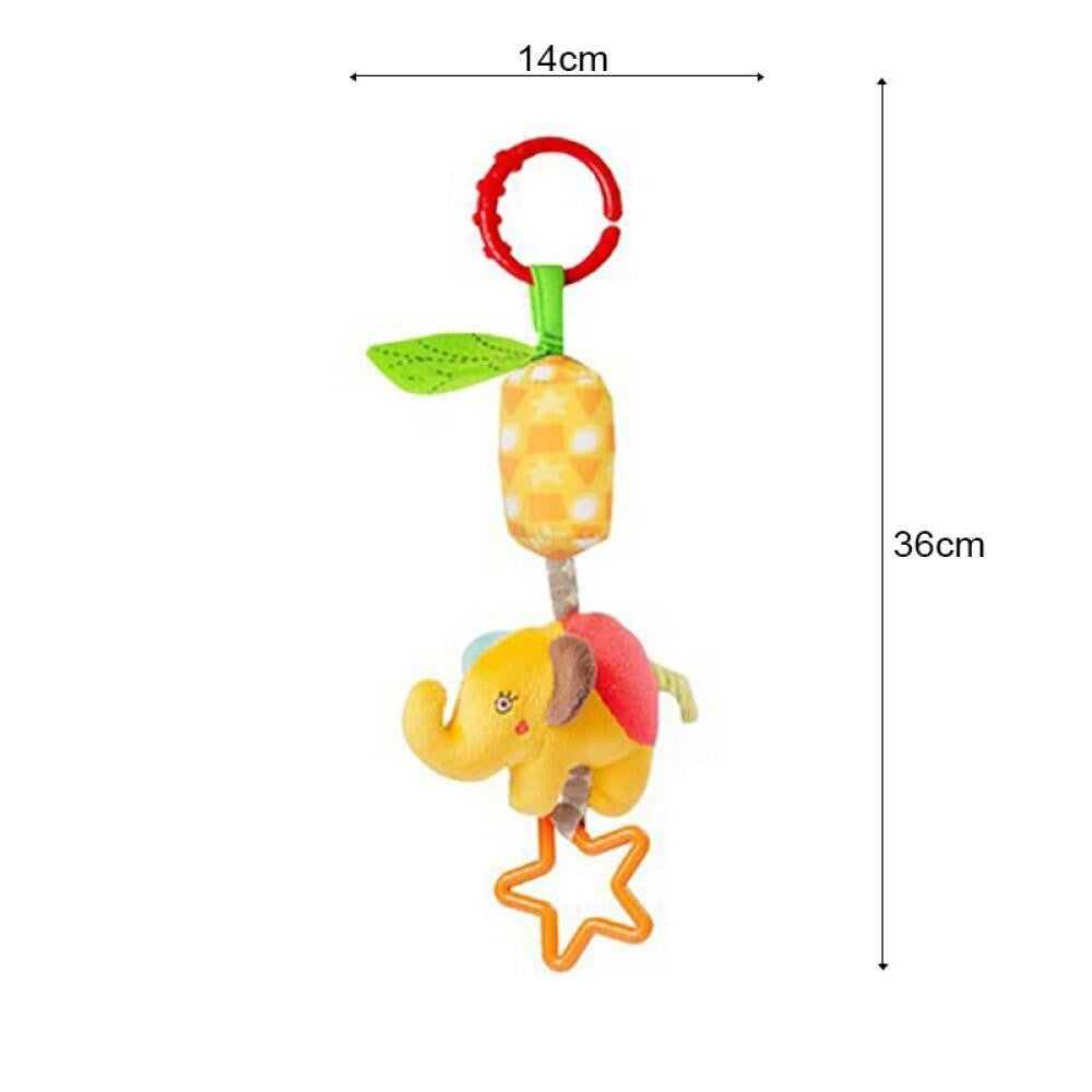 Wind chime baby stroller pendant with bell and dental glue Newborn 0-3 year old baby toy