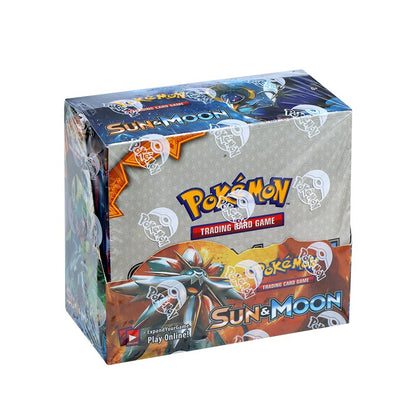 324/360Pcs/Set Pokémon Estrelas Cintilantes União de Equipes Escuridão Incendiária Sol Lua Evoluções Cartão Booster de Batalha de Negociação em Inglês