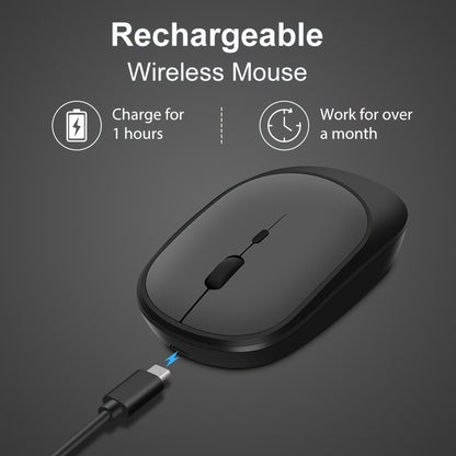 HOT Mouse Sem Fio USB 2.4G Recarregável Gamer Modos Duplos Bluetooth Para Notebook Pad Tablet PC Macbook Mause