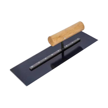 Desempenadeira dentada de 2 mm, ferramenta manual, desempenadeira de acabamento de concreto para construção, drywall, azulejo, cimento, alvenaria.
